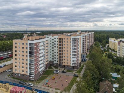 Дом 77к1. Аэрофотосъемка. Фото от 29.07.2019 г.