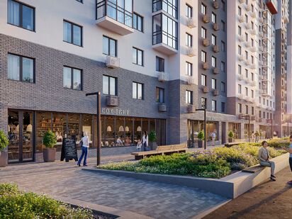 На первом этаже разместится инфраструктура шаговой доступности. ЖК «Дыбенко Парк»|Новострой-СПб