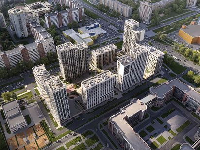 Генеральный план. ЖК «Гений»|Новострой-СПб