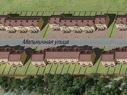 Ген.план Поселок таунхаусов «Ломоносовская усадьба»|Новострой-СПб