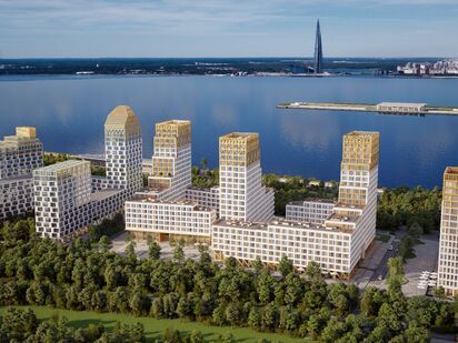 Ген.план ЖК Golden City (Голден Сити)|Новострой-СПб