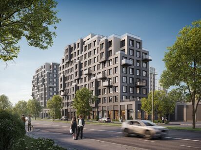 Для размещения автотранспорта резидентов предусмотрен подземный паркинг с зонами для зарядки электромобилей и въездом со стороны улицы. ЖК «Альпен»|Новострой-СПб