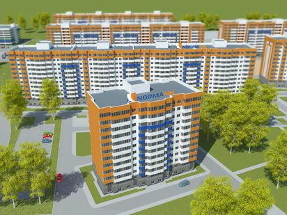 Вид сверху. ЖК «Яркий»|Новострой-СПб