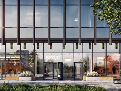 Входная группа. МФК «МОСКО»|Новострой-СПб