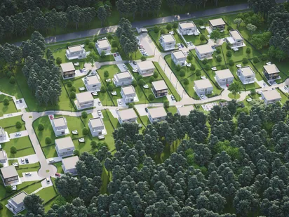 Генеральный план Коттеджный поселок Ingerhaus (Ингерхаус)|Новострой-СПб