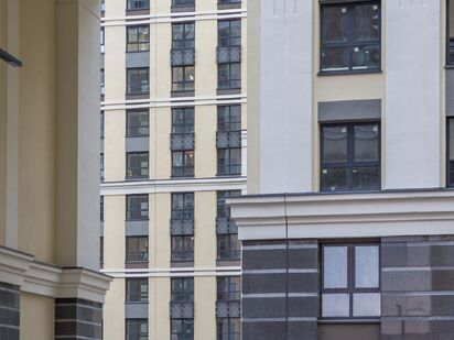 ЖК Promenade (Променад). Фотосъемка от 22.11.2022. Комплекс расположен в Адмиралтейском районе. ЖК Promenade (Променад)|Новострой-СПб