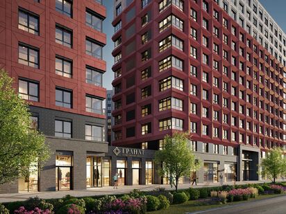 На первом этаже инфраструктура шаговой доступности. ЖК «Гранат»|Новострой-СПб