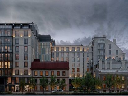 Клубный формат дома формирует закрытое сообщество жильцов. Клубный дом «Дуалист»|Новострой-СПб