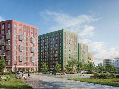 Комплекс имеет безбарьерную среду. Квартал «Лаголово»|Новострой-СПб