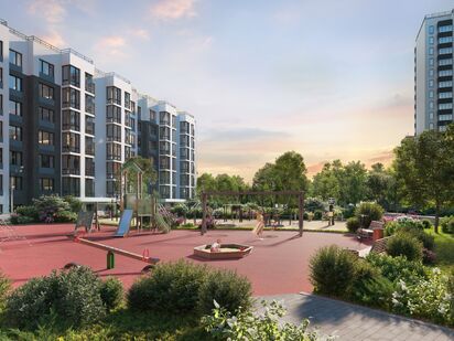 Обустроены спортивные и игровые площадки. ЖК «Сандэй»|Новострой-СПб