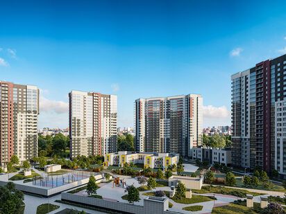 Общий вид. ЖК «Прагма City» (Прагма Сити)|Новострой-СПб