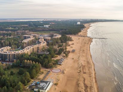Общий вид ЖК. Аэрофотосъёмка от 1.11.18 г. Квартал «Мир внутри»|Новострой-СПб