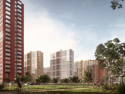 Доступ на придомовую территории осуществляется по магнитному ключу, на территории квартала предусмотрена
круглосуточная система видеонаблюдения. ЖК «Новые горизонты» (участок 4)|Новострой-СПб