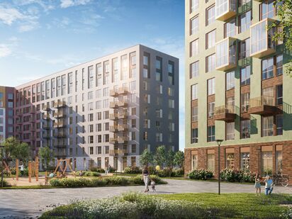 Корпуса будут высотой 11 этажей. Квартал «Лаголово»|Новострой-СПб