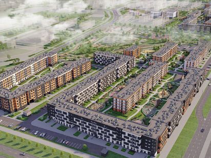 План корпусов 8 очереди. ЖК «Парадный ансамбль»|Новострой-СПб