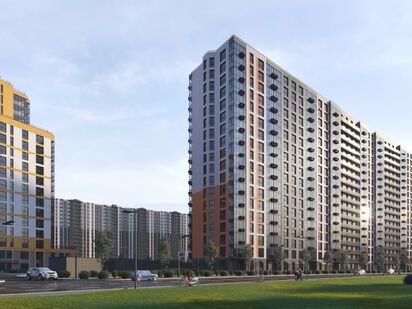 Вид корпуса. ЖК «Колумб»  (квартал «Гавань Капитанов»)|Новострой-СПб