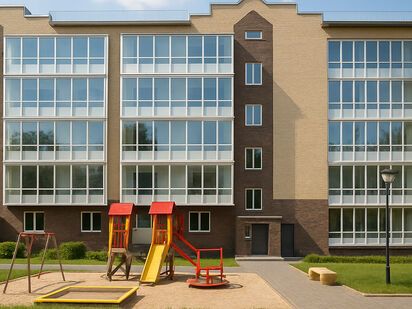 Благоустроенная территория. ЖК «Феникс Рощино»|Новострой-СПб