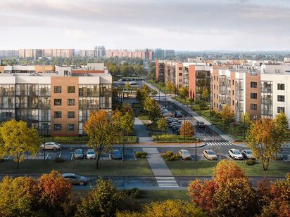 Общий вид. ЖК «АРО»|Новострой-СПб