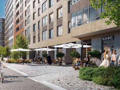 На первых этажах разместится инфраструктура шаговой доступности. ЖК «Имена»|Новострой-СПб