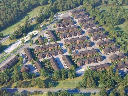 Генеральный план. Поселок таунхаусов Algoritm Strelna (Алгоритм Стрельна)|Новострой-СПб