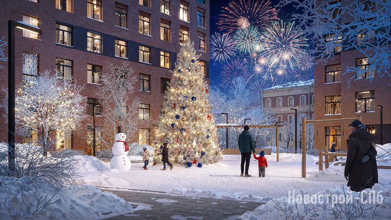 ЖК «Большая Охта», м. Новочеркасская