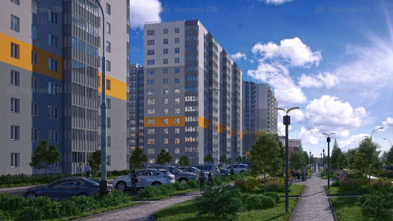 ЖК «Новое Горелово», м. Проспект Ветеранов