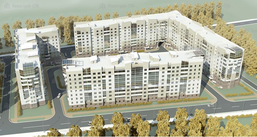 ЖК «Шлиссельбургский дворик», м. Улица Дыбенко