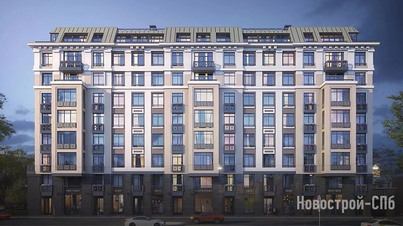 ЖК BAKUNINA 33 (Бакунина 33), м. Площадь Александра Невского (Линия 4 линия)