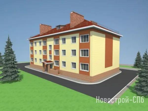 Дом в пос. Глажево, м. Ладожская