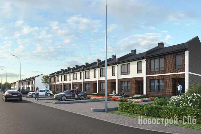 Поселок таунхаусов «Таун Град», м. Проспект Ветеранов