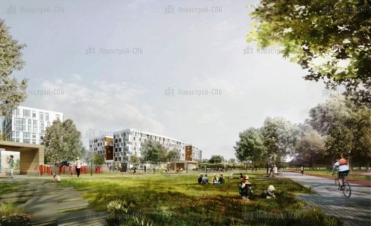 ЖК «Карвила. Город на реке», м. Улица Дыбенко