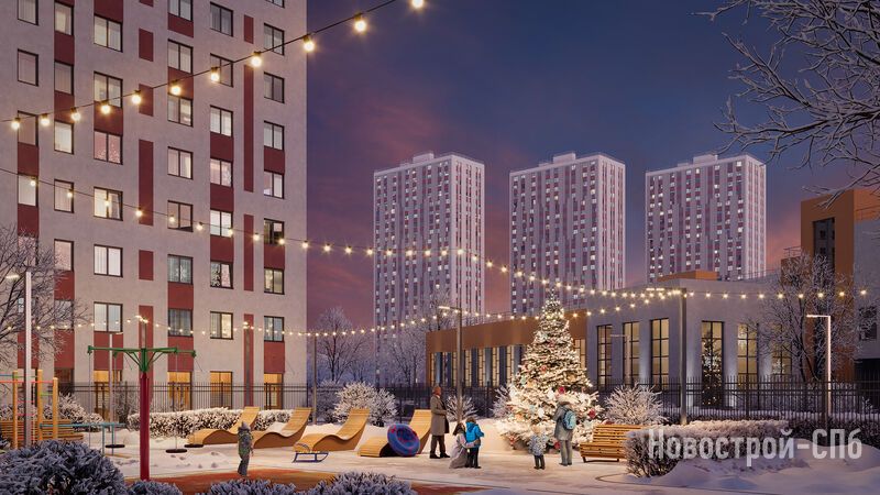 ЖК «Октябрьская набережная», м. Ломоносовская