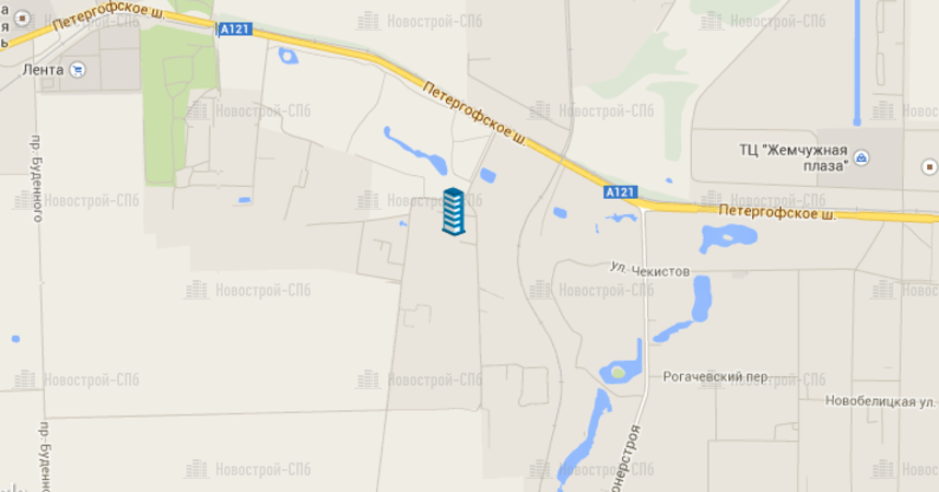 ЖК «Новосергиевка», м. Проспект Ветеранов