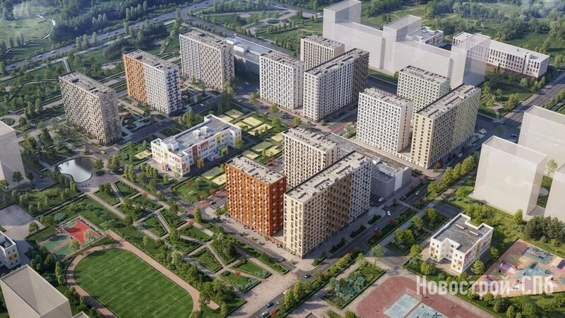 ЖК «Глоракс Парголово», м. Проспект Просвещения