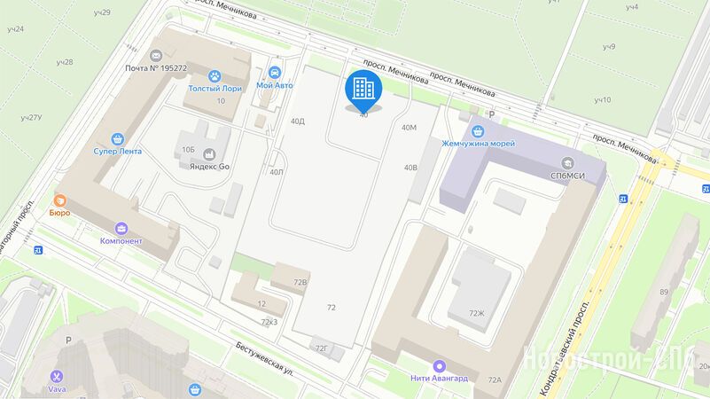 Архитектурный проект «Левел Мечникова», м. Лесная