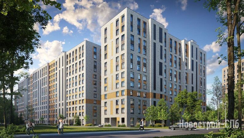 ЖК «Большая Охта», м. Новочеркасская