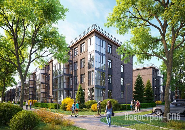 ЖК «Образцовый квартал 6.4», м. Проспект Ветеранов