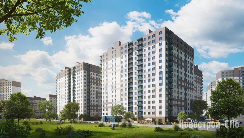 ЖК «Ржевский парк», м. Ладожская