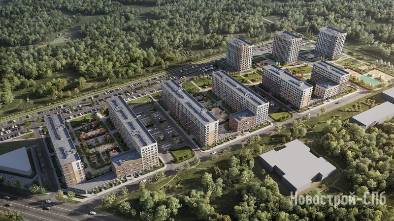 ЖК «Глоракс Новоселье», м. Проспект Ветеранов