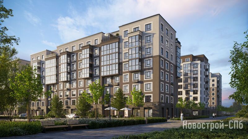 ЖК «Брусника в Новоселье», м. Проспект Ветеранов