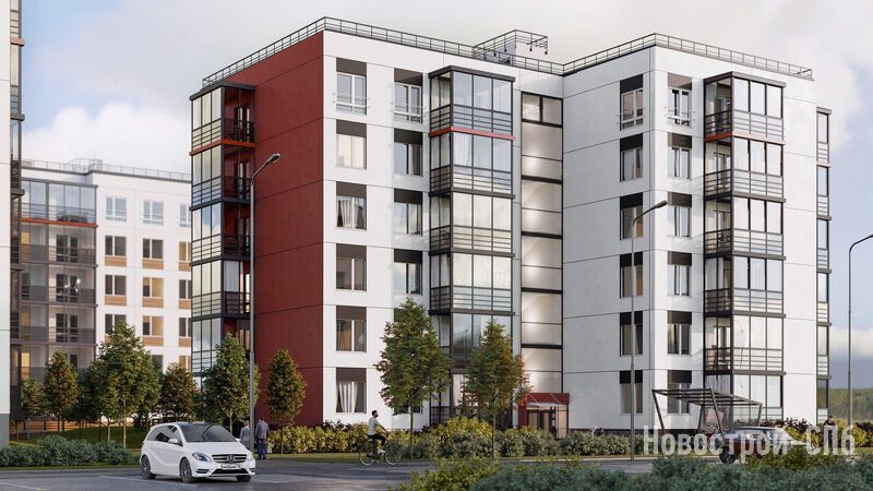 ЖК Grona Lund (Грена Лунд), м. Ладожская