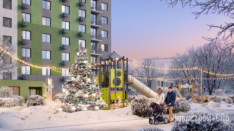 ЖК «Ржевский парк», м. Проспект Большевиков