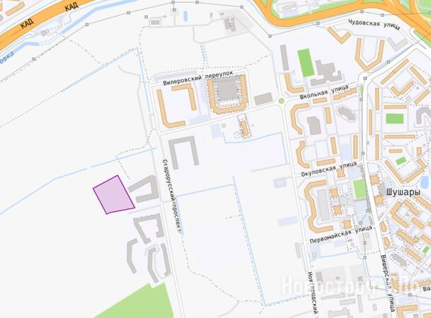 Архитектурный проект на Школьной улице, м. Купчино