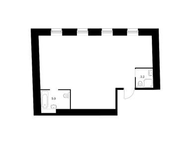 Планировки 3-к. апартаменты в Кантемировская 11