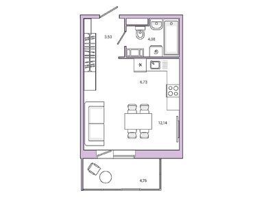 Студия 27.80 кв.м, ЖК Jaanila Drive (Янила Драйв), 5 940 860 руб.