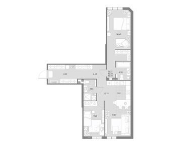 2-комнатная 80.50 кв.м, ЖК Amo (Амо), 39 508 412 руб.