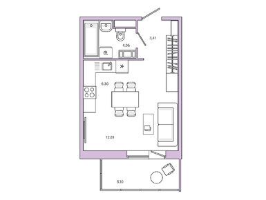 Студия 28.10 кв.м, ЖК Jaanila Drive (Янила Драйв), 6 080 840 руб.