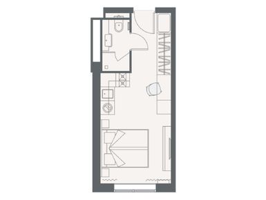 Студия 21.97 кв.м, «Йес Приморский», 7 184 190 руб.