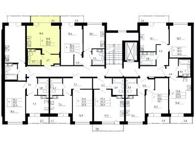 Студия 24.20 кв.м, ЖК Yolkki Village (Ёлки Вилладж), 2 858 020 руб.
