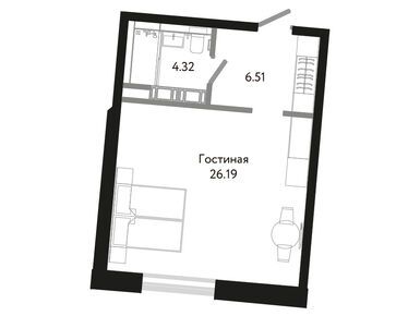 Планировки студии-апартаменты в Апарт-отель Next (Некст)